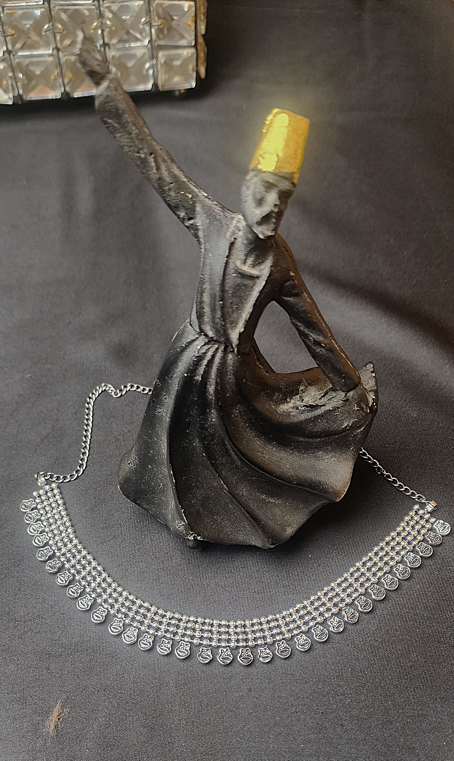 Oxidized Neck Kanthi