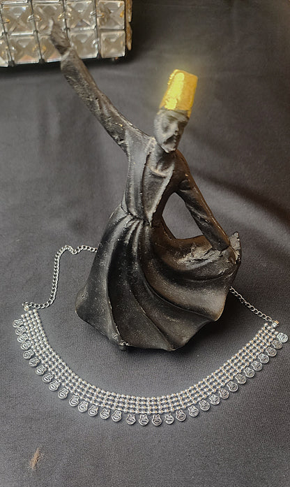 Oxidized Neck Kanthi