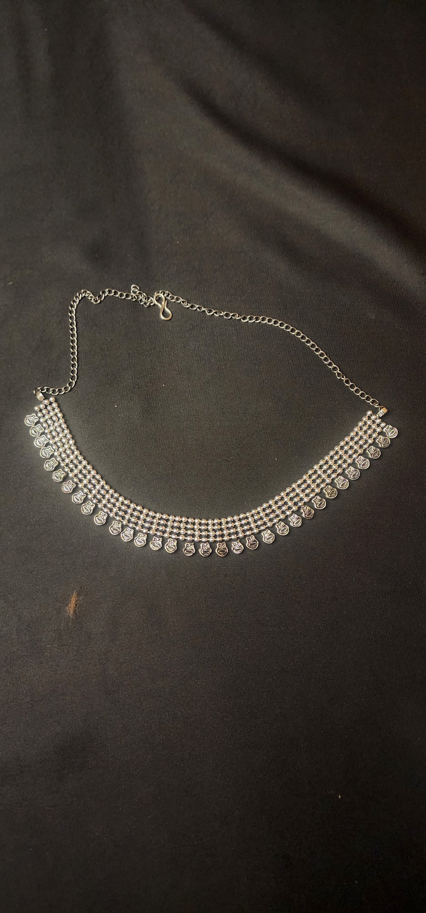 Oxidized Neck Kanthi