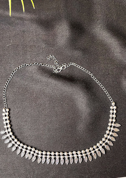 Oxidized Neck Kanthi