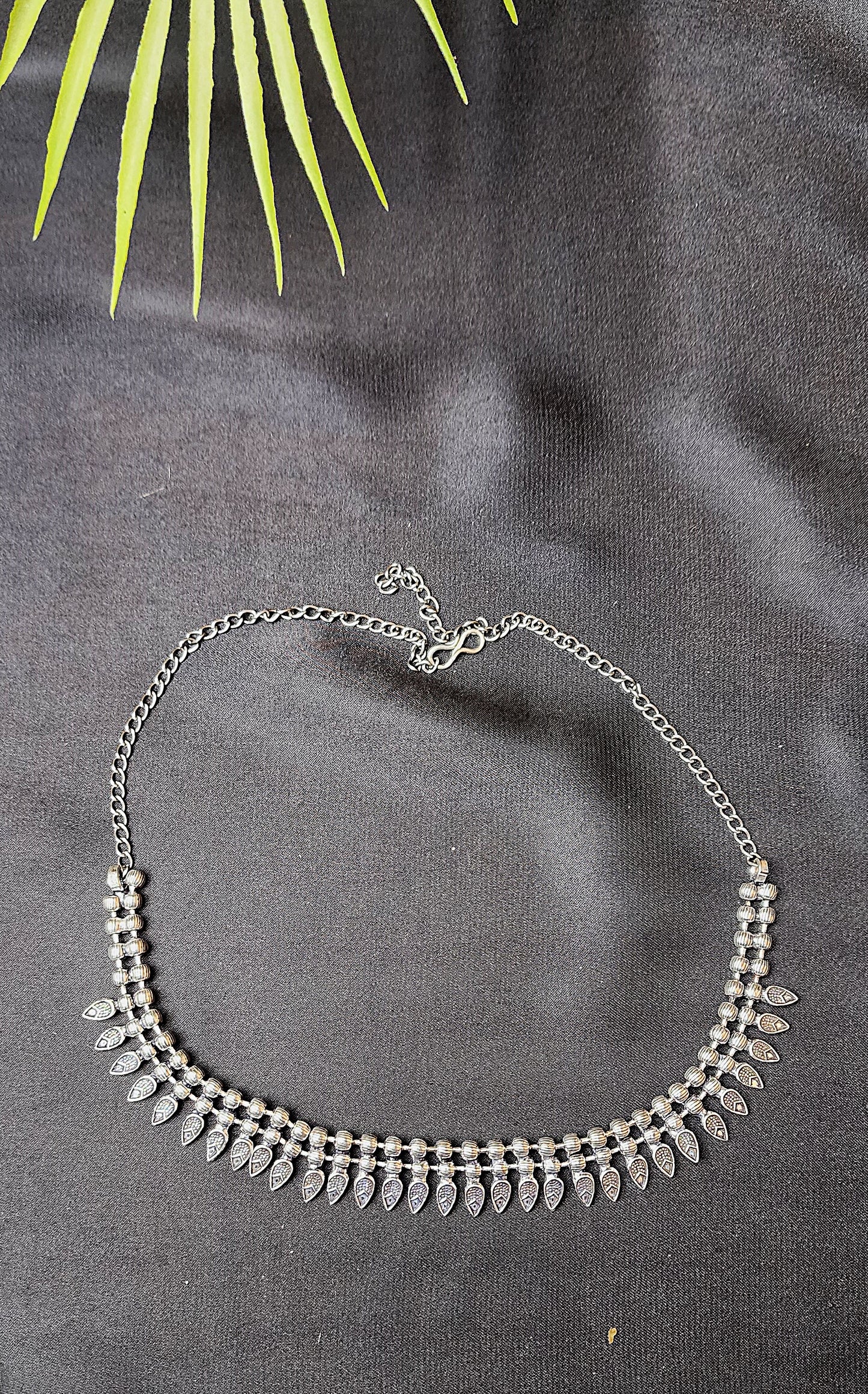 Oxidized Neck Kanthi