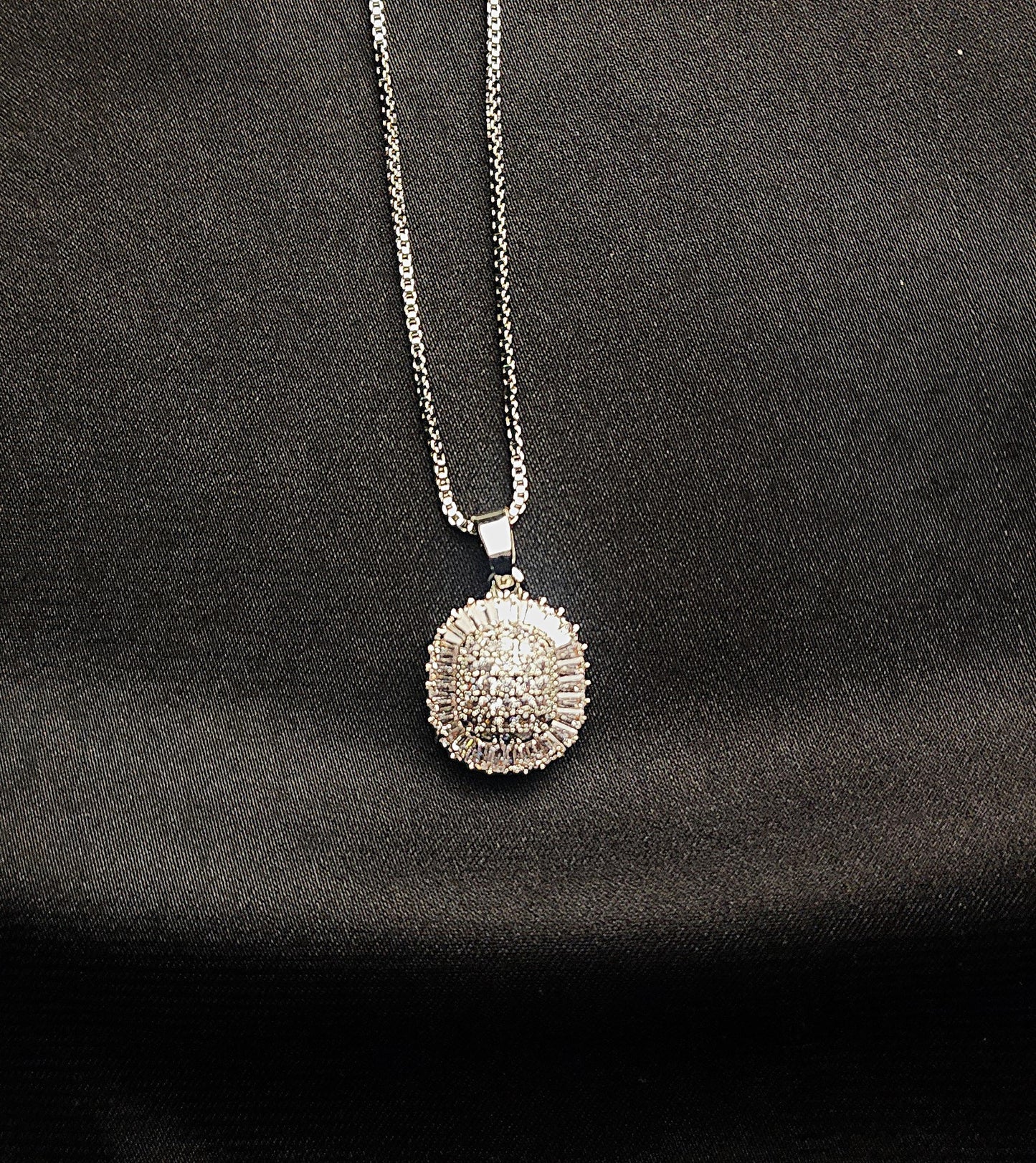 Full Stone Pendant Set