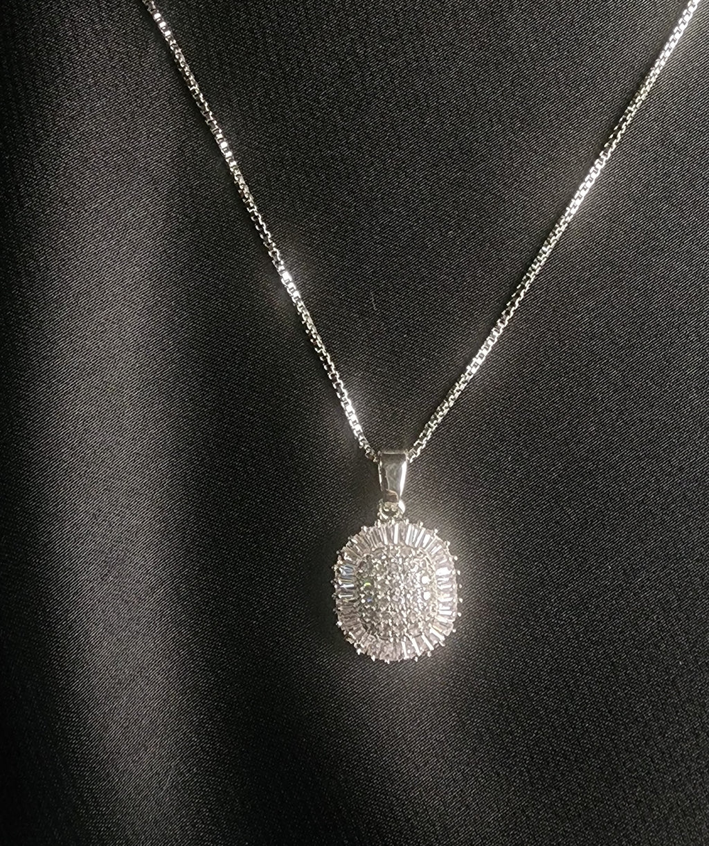 Full Stone Pendant Set