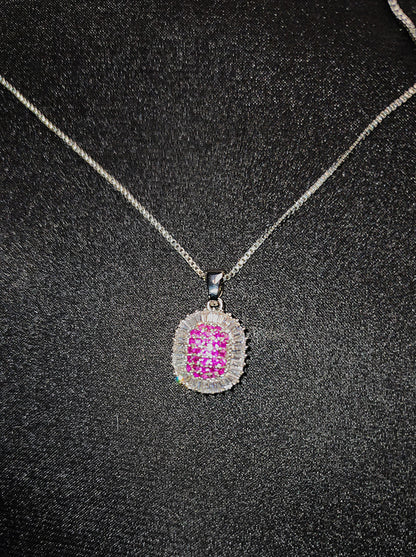 Full Stone Pendant Set