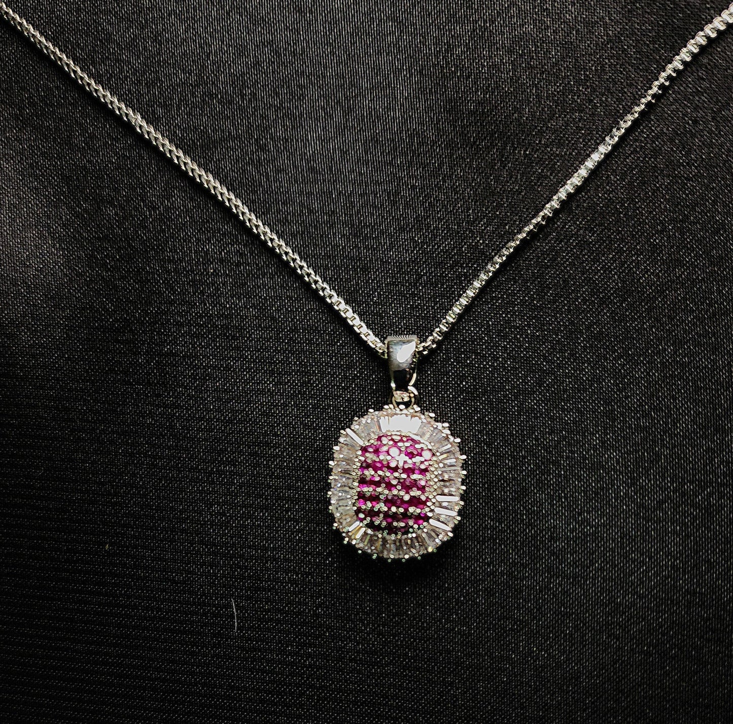 Full Stone Pendant Set