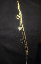 💖 3 Hearts, 1 Love BRACELET