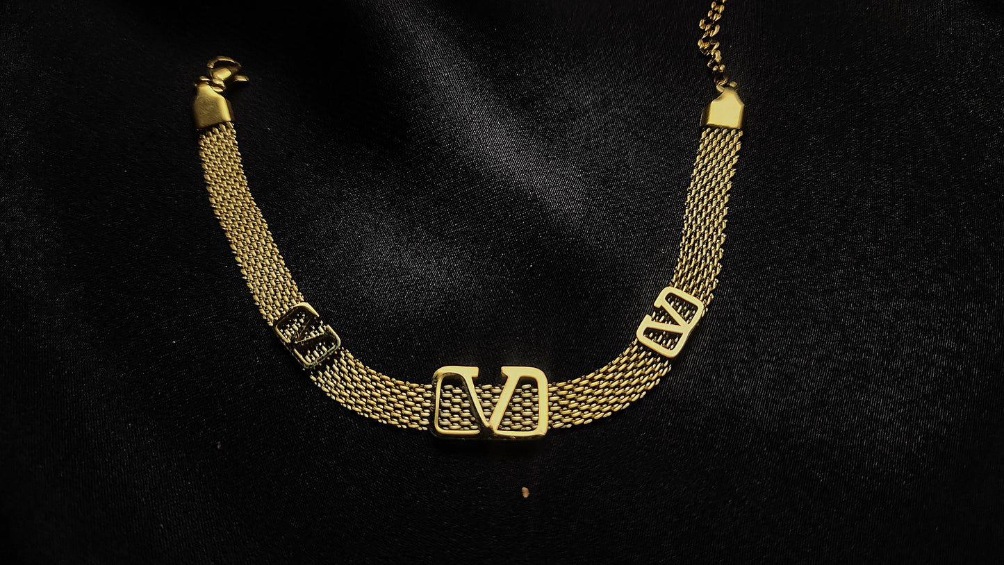 ✨ Golden LV Bracelet