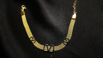 ✨ Golden LV Bracelet