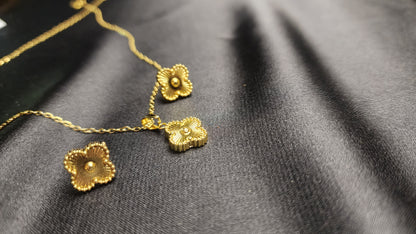 🌸 Flower Shape Locket Set