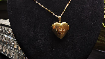 ❤️ I Love U Heart Symbol Locket