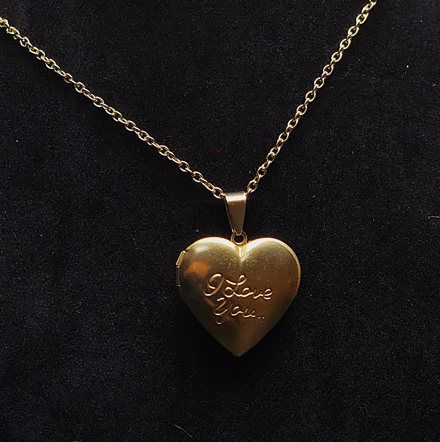 ❤️ I Love U Heart Symbol Locket