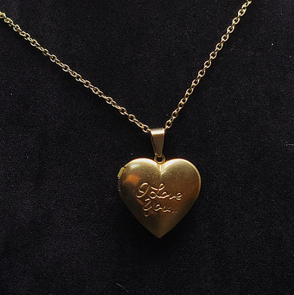 ❤️ I Love U Heart Symbol Locket