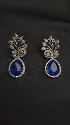 STUNNING TEARDROP SHAPED BLUE AMERICAN GEMSTONE