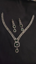Exquisite Emerald and Diamond Jewelry Set✧˖°⋆｡˚