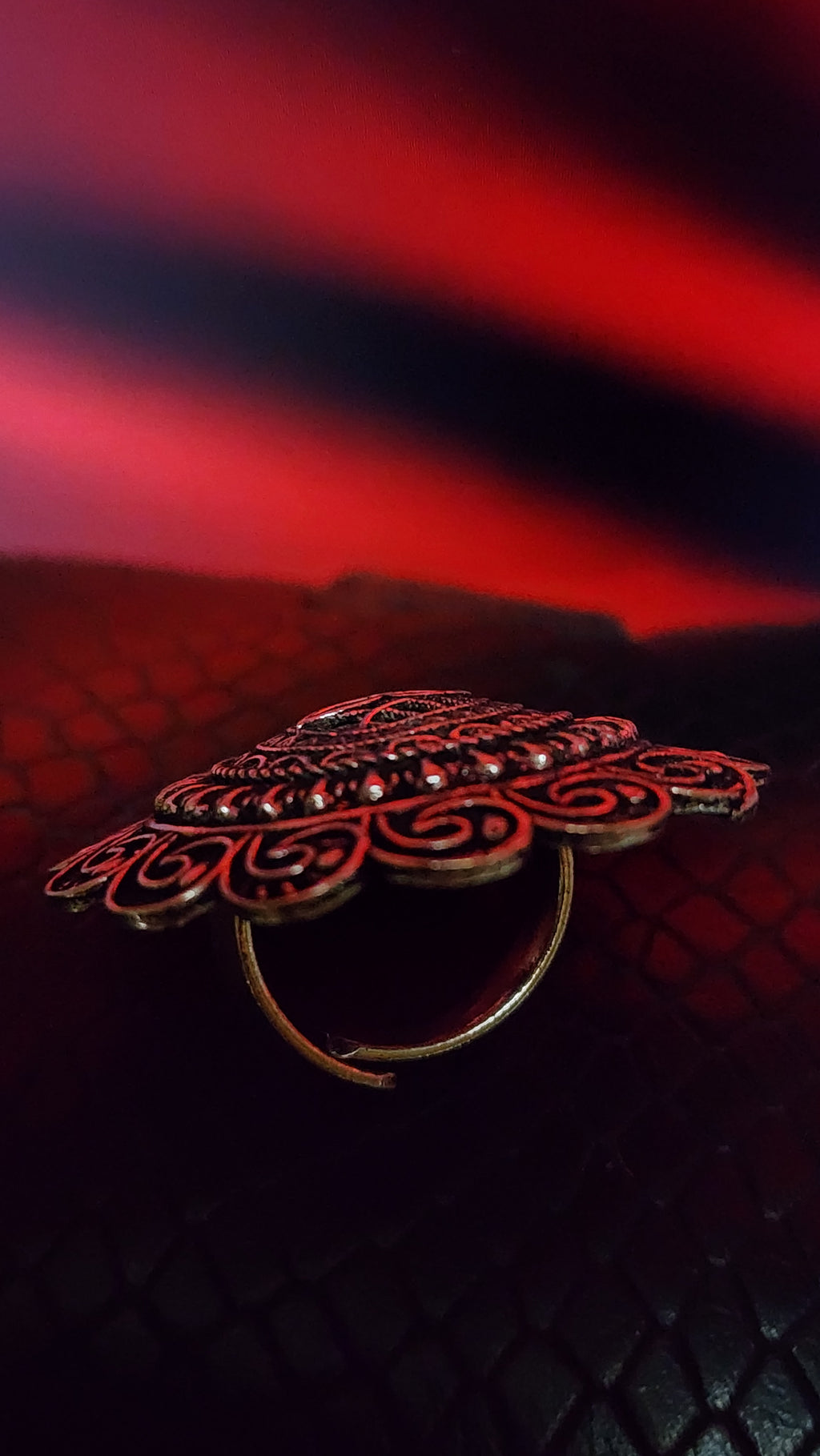 ORNATE SILVER RING