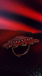 ORNATE SILVER RING