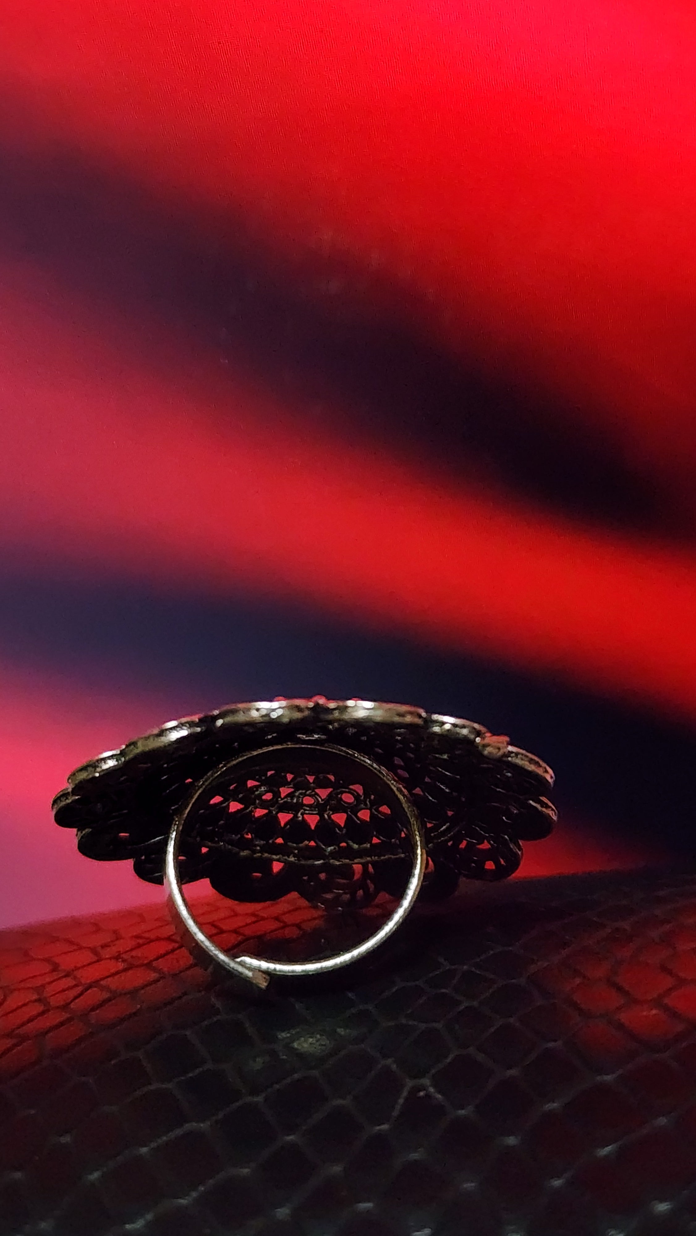 ORNATE SILVER RING