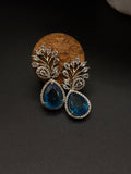 STUNNING TEARDROP SHAPED BLUE AMERICAN GEMSTONE