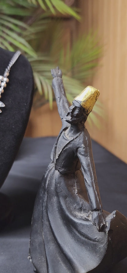 Oxidized Neck Kanthi