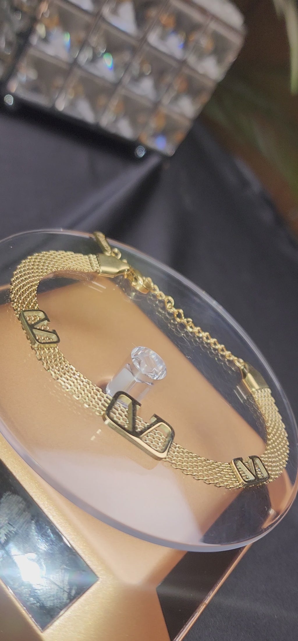 ✨ Golden LV Bracelet